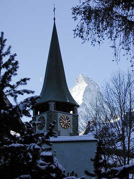 Church bells and the Matterhorn