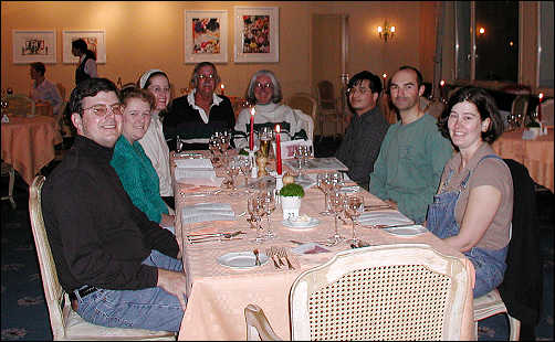 Jeff, Katherine, Corinne, Kenny, Lynn, Max, Nick, and Kara